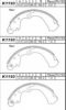 NISSA 440600C725 Brake Shoe Set